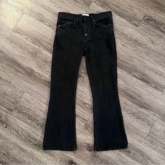 Cotton Citizen Black Button Fly Jeans - Picture 1 of 9